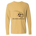 Garment-Dyed Heavyweight Long Sleeve T-Shirt - Comfort Colors® Thumbnail