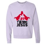 Unisex Garment-Dyed Crewneck Sweatshirt Thumbnail