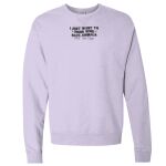 Unisex Garment-Dyed Crewneck Sweatshirt Thumbnail