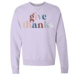 Unisex Garment-Dyed Crewneck Sweatshirt Thumbnail