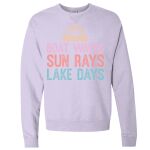 Unisex Garment-Dyed Crewneck Sweatshirt Thumbnail