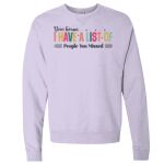 Unisex Garment-Dyed Crewneck Sweatshirt Thumbnail