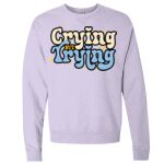 Unisex Garment-Dyed Crewneck Sweatshirt Thumbnail