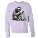 Unisex Garment-Dyed Crewneck Sweatshirt Thumbnail