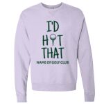 Unisex Garment-Dyed Crewneck Sweatshirt Thumbnail