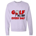 Unisex Garment-Dyed Crewneck Sweatshirt Thumbnail