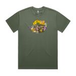 HEAVY TEE - 8.2 oz heavy combed cotton - Custom Printed Thumbnail
