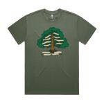 HEAVY TEE - 8.2 oz heavy combed cotton - Custom Printed Thumbnail