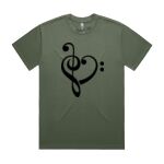 HEAVY TEE - 8.2 oz heavy combed cotton - Custom Printed Thumbnail