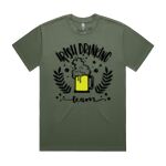 HEAVY TEE - 8.2 oz heavy combed cotton - Custom Printed Thumbnail