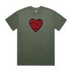 HEAVY TEE - 8.2 oz heavy combed cotton - Custom Printed Thumbnail