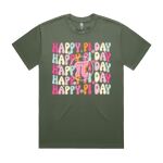 HEAVY TEE - 8.2 oz heavy combed cotton - Custom Printed Thumbnail