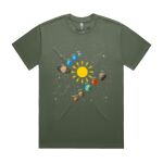 HEAVY TEE - 8.2 oz heavy combed cotton - Custom Printed Thumbnail