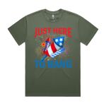 HEAVY TEE - 8.2 oz heavy combed cotton - Custom Printed Thumbnail
