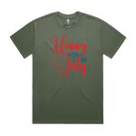 HEAVY TEE - 8.2 oz heavy combed cotton - Custom Printed Thumbnail