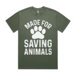 HEAVY TEE - 8.2 oz heavy combed cotton - Custom Printed Thumbnail