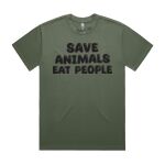HEAVY TEE - 8.2 oz heavy combed cotton - Custom Printed Thumbnail