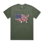 HEAVY TEE - 8.2 oz heavy combed cotton - Custom Printed Thumbnail