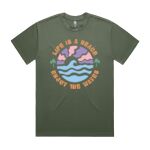 HEAVY TEE - 8.2 oz heavy combed cotton - Custom Printed Thumbnail