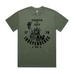 HEAVY TEE - 8.2 oz heavy combed cotton - Custom Printed Thumbnail