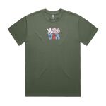 HEAVY TEE - 8.2 oz heavy combed cotton - Custom Printed Thumbnail
