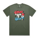 HEAVY TEE - 8.2 oz heavy combed cotton - Custom Printed Thumbnail