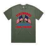 HEAVY TEE - 8.2 oz heavy combed cotton - Custom Printed Thumbnail