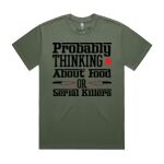 HEAVY TEE - 8.2 oz heavy combed cotton - Custom Printed Thumbnail