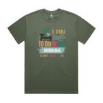 HEAVY TEE - 8.2 oz heavy combed cotton - Custom Printed Thumbnail
