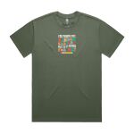 HEAVY TEE - 8.2 oz heavy combed cotton - Custom Printed Thumbnail