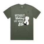 HEAVY TEE - 8.2 oz heavy combed cotton - Custom Printed Thumbnail
