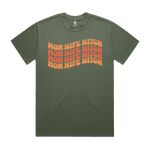 HEAVY TEE - 8.2 oz heavy combed cotton - Custom Printed Thumbnail