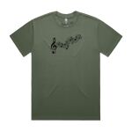 HEAVY TEE - 8.2 oz heavy combed cotton - Custom Printed Thumbnail