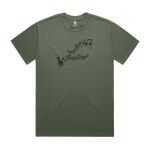 HEAVY TEE - 8.2 oz heavy combed cotton - Custom Printed Thumbnail