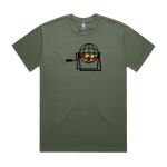 HEAVY TEE - 8.2 oz heavy combed cotton - Custom Printed Thumbnail