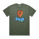 HEAVY TEE - 8.2 oz heavy combed cotton - Custom Printed Thumbnail