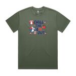 HEAVY TEE - 8.2 oz heavy combed cotton - Custom Printed Thumbnail