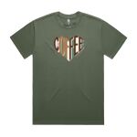 HEAVY TEE - 8.2 oz heavy combed cotton - Custom Printed Thumbnail