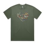 HEAVY TEE - 8.2 oz heavy combed cotton - Custom Printed Thumbnail
