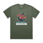 HEAVY TEE - 8.2 oz heavy combed cotton - Custom Printed Thumbnail