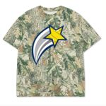 Custom Printed Camo Oversized Box S/S Tee 7.5 OZ Thumbnail