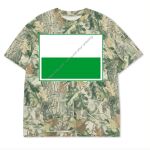 Custom Printed Camo Oversized Box S/S Tee 7.5 OZ Thumbnail