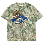 Custom Printed Camo Oversized Box S/S Tee 7.5 OZ Thumbnail
