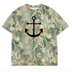 Custom Printed Camo Oversized Box S/S Tee 7.5 OZ Thumbnail