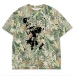 Custom Printed Camo Oversized Box S/S Tee 7.5 OZ Thumbnail
