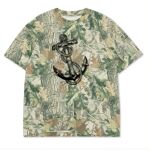 Custom Printed Camo Oversized Box S/S Tee 7.5 OZ Thumbnail