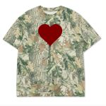 Custom Printed Camo Oversized Box S/S Tee 7.5 OZ Thumbnail