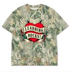 Custom Printed Camo Oversized Box S/S Tee 7.5 OZ Thumbnail