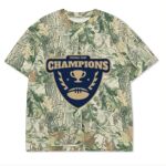 Custom Printed Camo Oversized Box S/S Tee 7.5 OZ Thumbnail