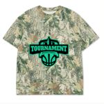Custom Printed Camo Oversized Box S/S Tee 7.5 OZ Thumbnail